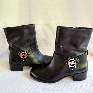 Michael Kors Black Ankle Boots (7)